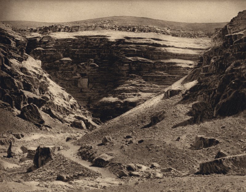 Wadi en-Nar (s/v foto) av Karl Grober