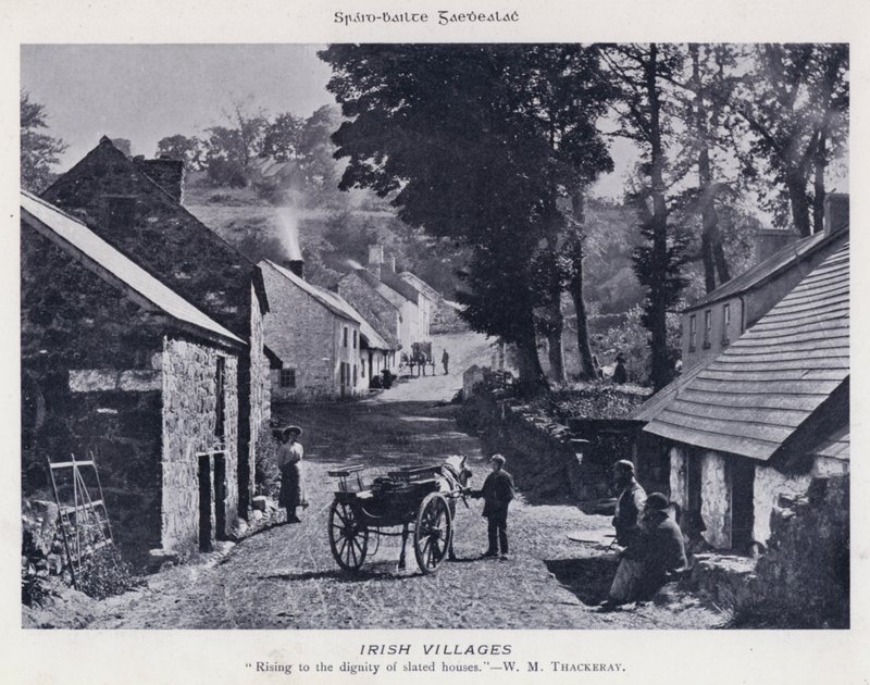 Irish Villages (s/v foto) av Karl Karlovich Piratsky