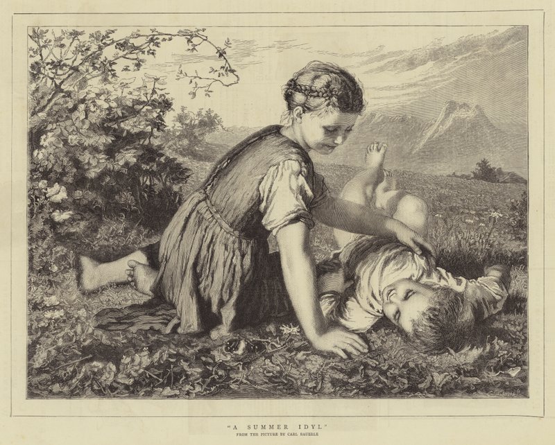En ledig sommar av Karl Wilhelm Friedrich Bauerle