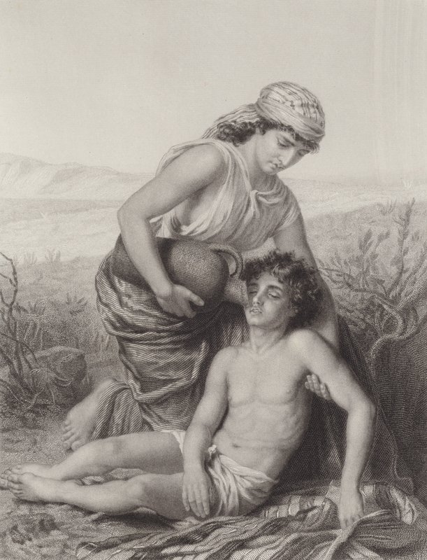 Hagar och Ismael av Karl Wilhelm Friedrich Bauerle