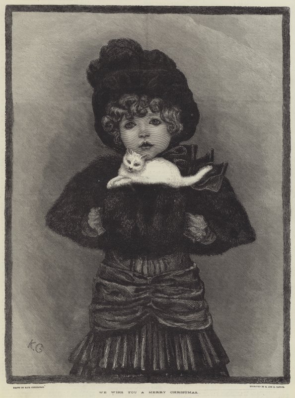 Vi önskar dig en God Jul av Kate Greenaway