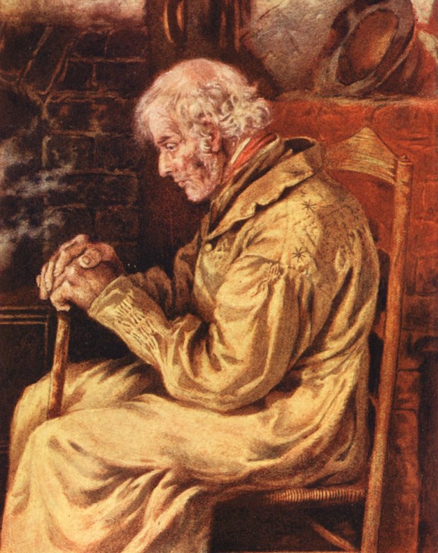 Thomas Chappell, "Dadad" (färglitografi) av Kate (after) Greenaway