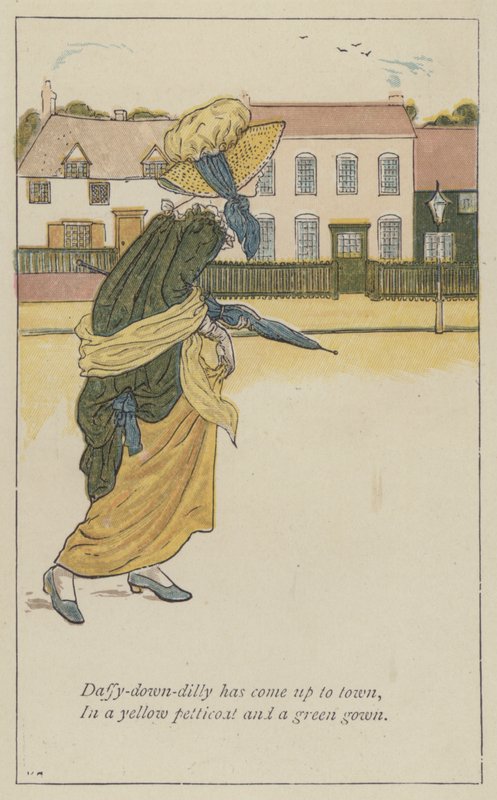 Daffy-down-dilly har kommit upp till stan av Kate Greenaway