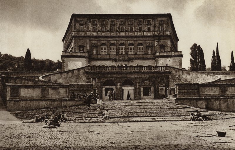 Italien: Caprarola, Palazzo Farnese (s/v foto) av Kurt Hielscher