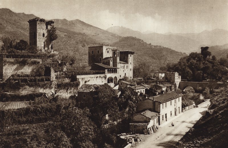 Italien: Castello Verrucola, Fivizzano (s/v foto) av Kurt Hielscher