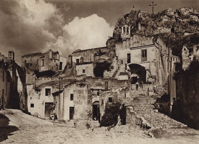 Italien: Matera, Apulien (s/v foto) av Kurt Hielscher