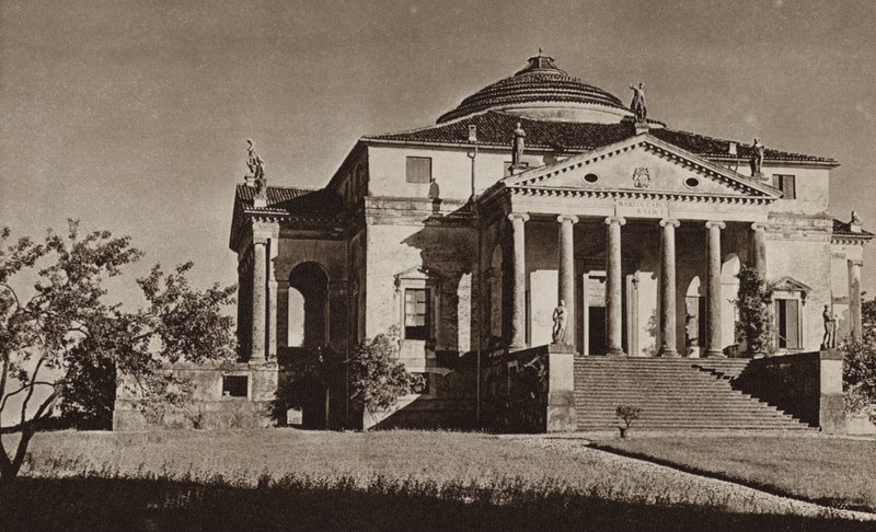 Italien: Vicenza, Villa Rotonda (s/v foto) av Kurt Hielscher