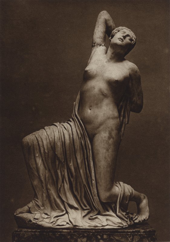 Rom: Nationalmuseet, Niobide (s/v foto) av Kurt Hielscher