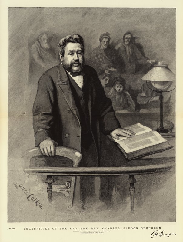 Dagens kändisar, pastor Charles Haddon Spurgeon av Lance Calkin