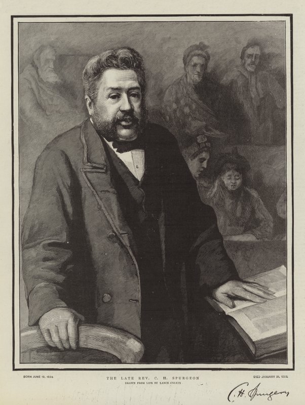 Den framlidne pastorn C H Spurgeon av Lance Calkin