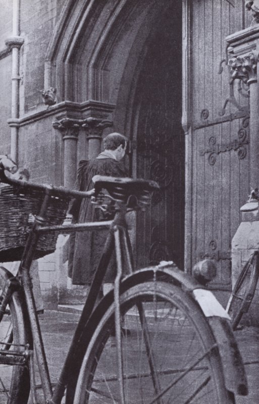 Oxford University scen (s/v foto) av Laszlo Moholy Nagy