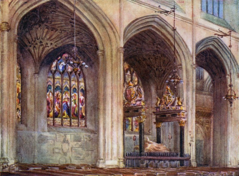 Bath Abbey, biskop Montagues grav av Laura Annie Happerfield