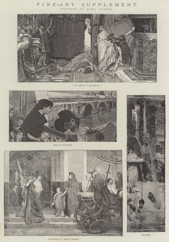 Fine-Art tillägg av Lawrence Alma Tadema