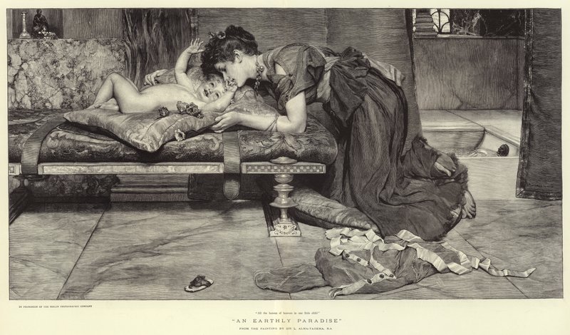 Ett jordiskt paradis av Lawrence Alma Tadema