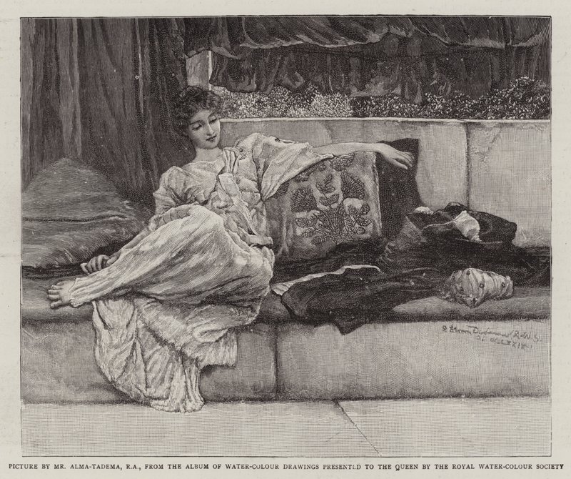 Hennes Majestät drottningens jubileum av Lawrence Alma Tadema