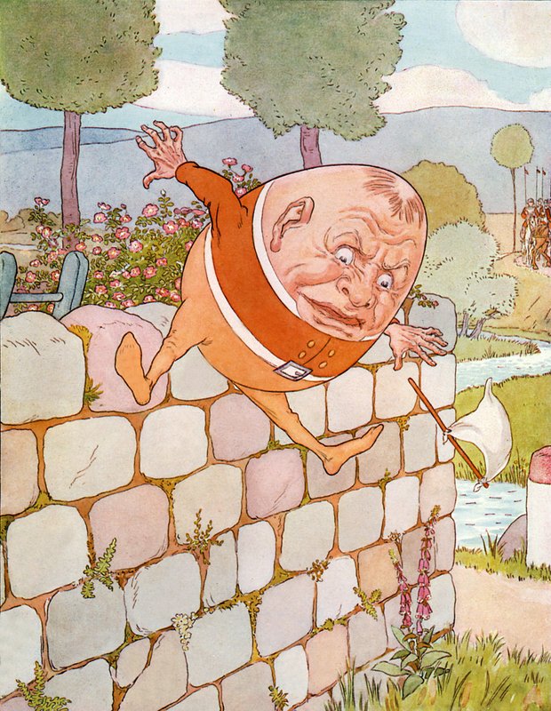 Humpty Dumpty av Leonard Leslie Brooke