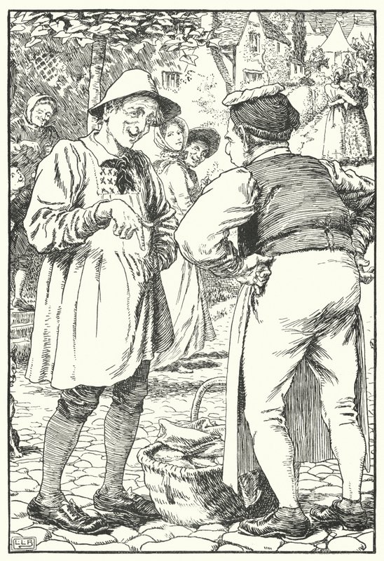 Enkel Simon (gravyr) av Leonard Leslie Brooke