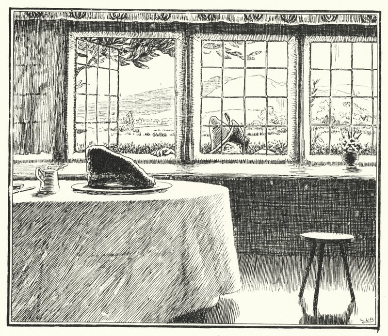 Taffy var en walesare, Taffy var en tjuv (gravyr) av Leonard Leslie Brooke