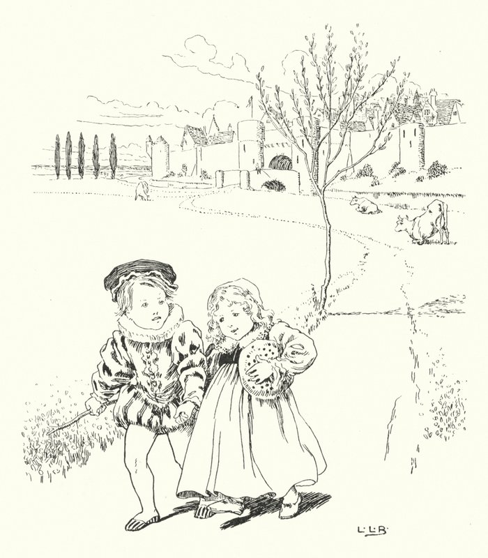 Att marknadsföra, att marknadsföra, att köpa en plommonbulle (gravyr) av Leonard Leslie Brooke