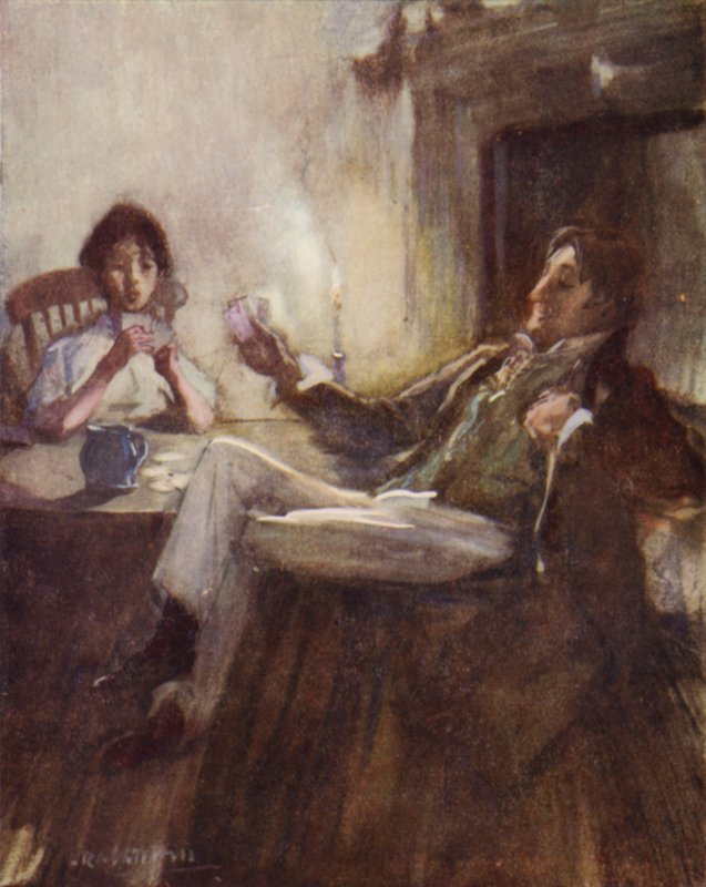 Dick Swiveler och marschinnan av Leonard Raven Hill