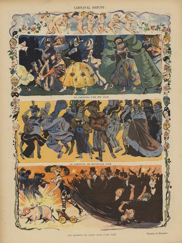 Illustration för Le Rire av Leonce Burret