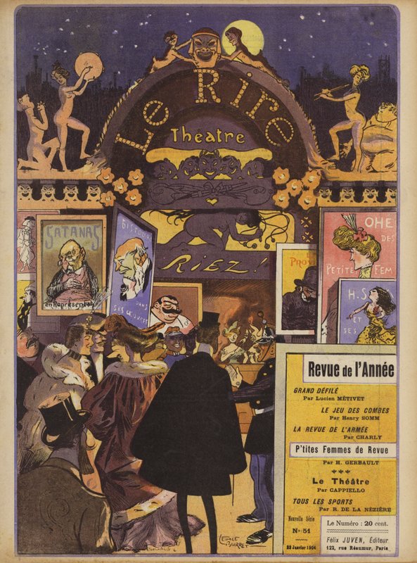Illustration för Le Rire av Leonce Burret