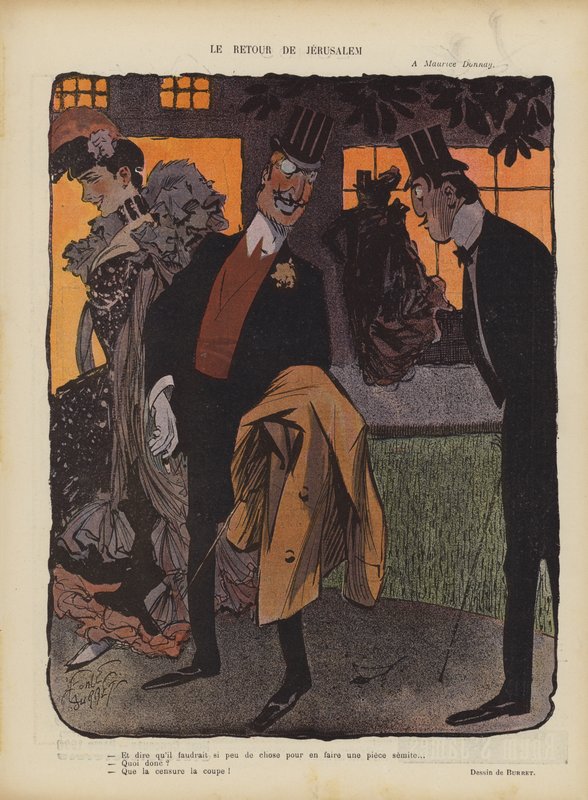 Illustration för Le Rire av Leonce Burret