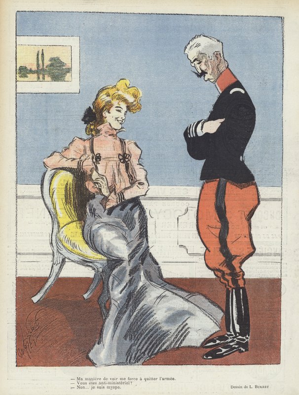 Illustration för Le Rire av Leonce Burret