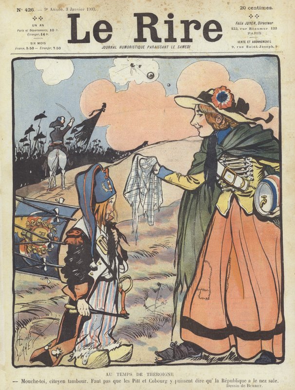 Illustration för Le Rire av Leonce Burret
