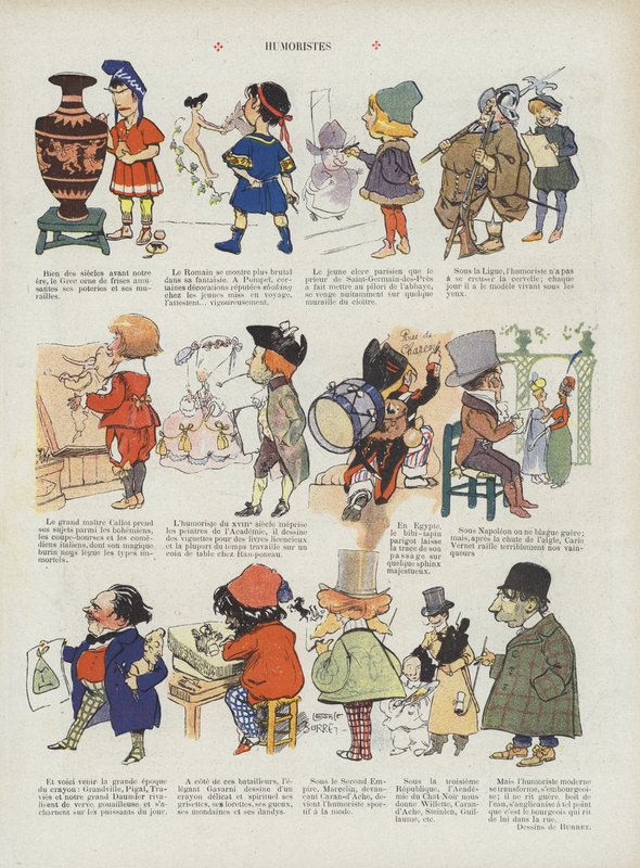 Illustration för Le Rire av Leonce Burret