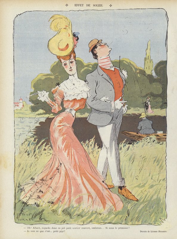 Illustration för Le Rire av Leonce Burret