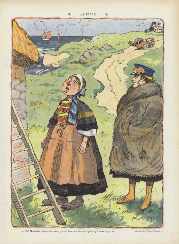 Illustration för Le Rire av Leonce Burret