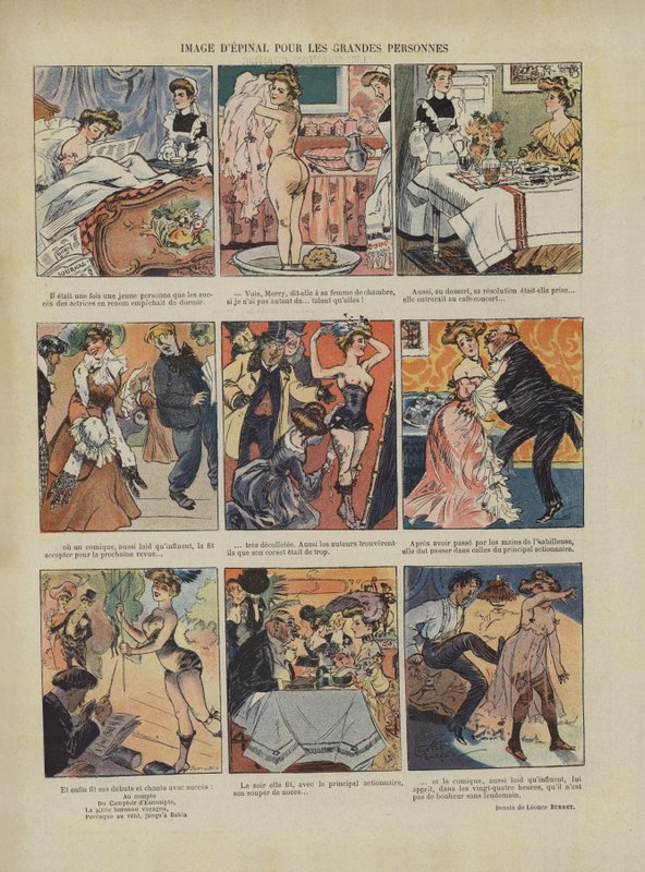 Illustration för Le Rire av Leonce Burret