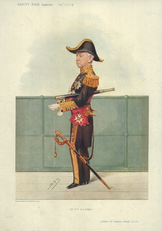 Amiral Sir Compton Domvile av Leslie Matthew Ward