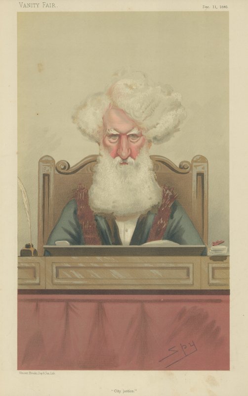 Rådman Sir Robert W Carden av Leslie Matthew Ward