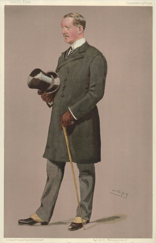 Överste Arthur Montagu Brookfield av Leslie Matthew Ward