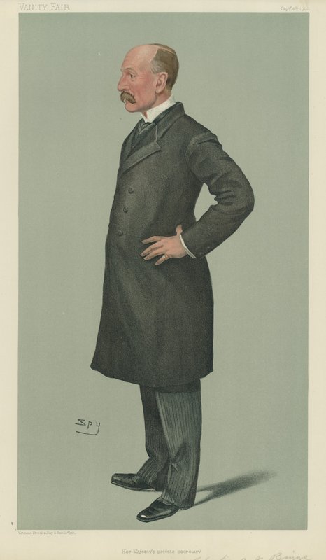 Överste Sir Arthur Bigge av Leslie Matthew Ward