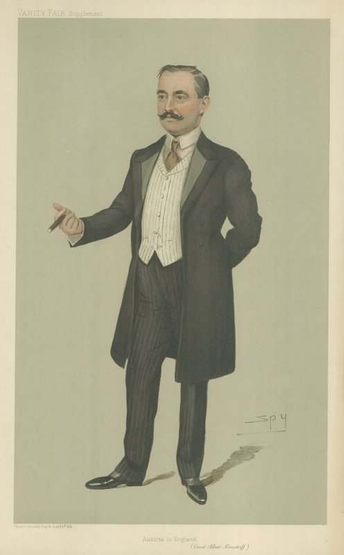 Greve Albert Mensdorff av Leslie Matthew Ward