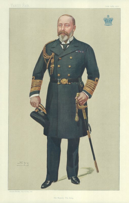 Hans Majestät Kung Edward VII av Leslie Matthew Ward