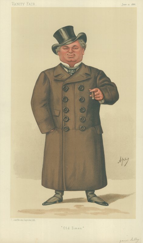 James Selby, Old Times, 12 juni 1886, tecknad serie Vanity Fair av Leslie Matthew Ward