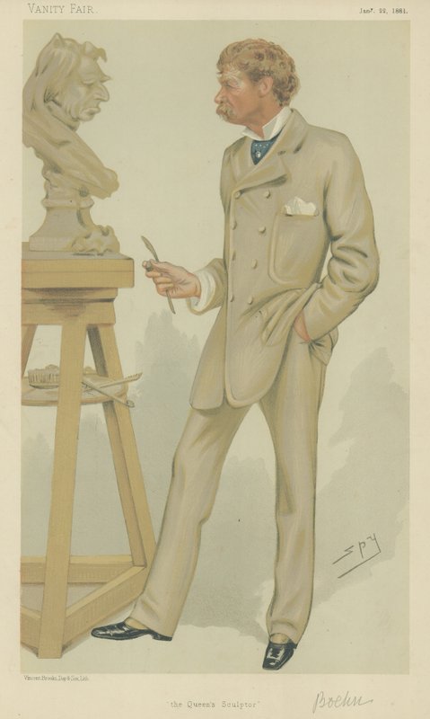 Joseph Böhm av Leslie Matthew Ward