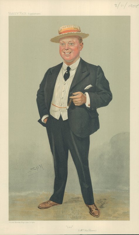 Leo Trevor, Leo, 2 november 1905, Vanity Fair-karikatyr av Leslie Matthew Ward