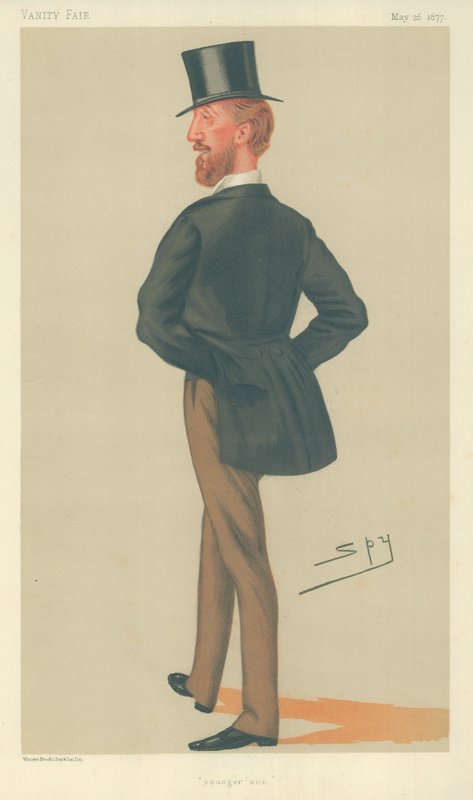 Lord Henry F Thynne, yngre son, 26 maj 1877, Vanity Fair-karikatyr av Leslie Matthew Ward
