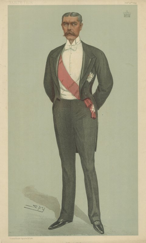 Lord Kitchener av Khartoum av Leslie Matthew Ward