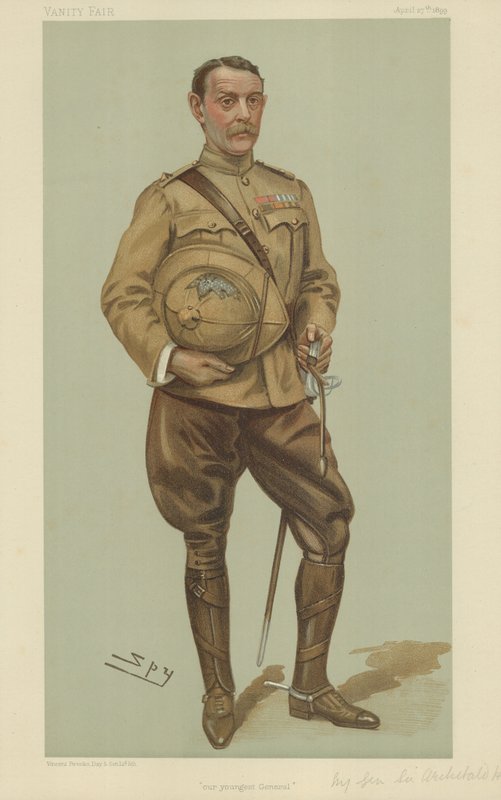 Generalmajor Sir Archibald Hunter av Leslie Matthew Ward