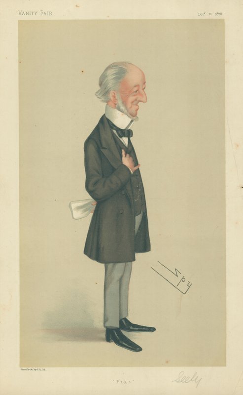 Mr Charles Seely, Pigs, 21 december 1878, Vanity Fair-tecknad serie av Leslie Matthew Ward