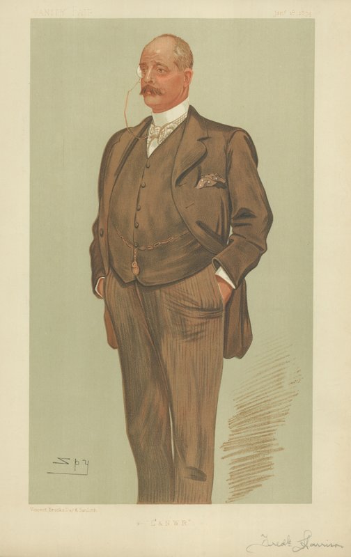 Herr Frederick Harrison av Leslie Matthew Ward