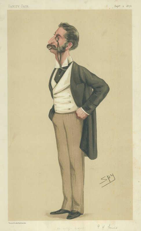 Herr George Henry Lewis av Leslie Matthew Ward