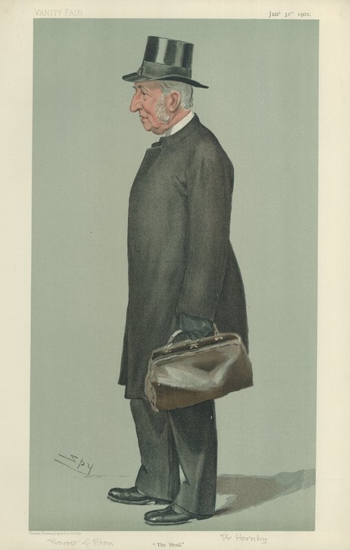 Mr J J Hornby, prosten i Eton av Leslie Matthew Ward