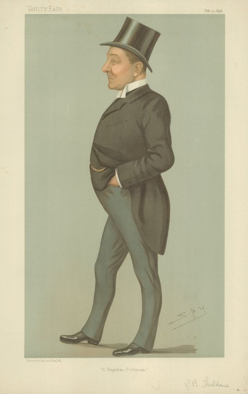 Mr. R Burdon Haldane swed av Leslie Matthew Ward